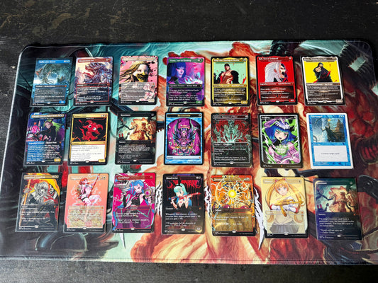 Rebirth Playmat and WD MTG Proxy Cards Bundle