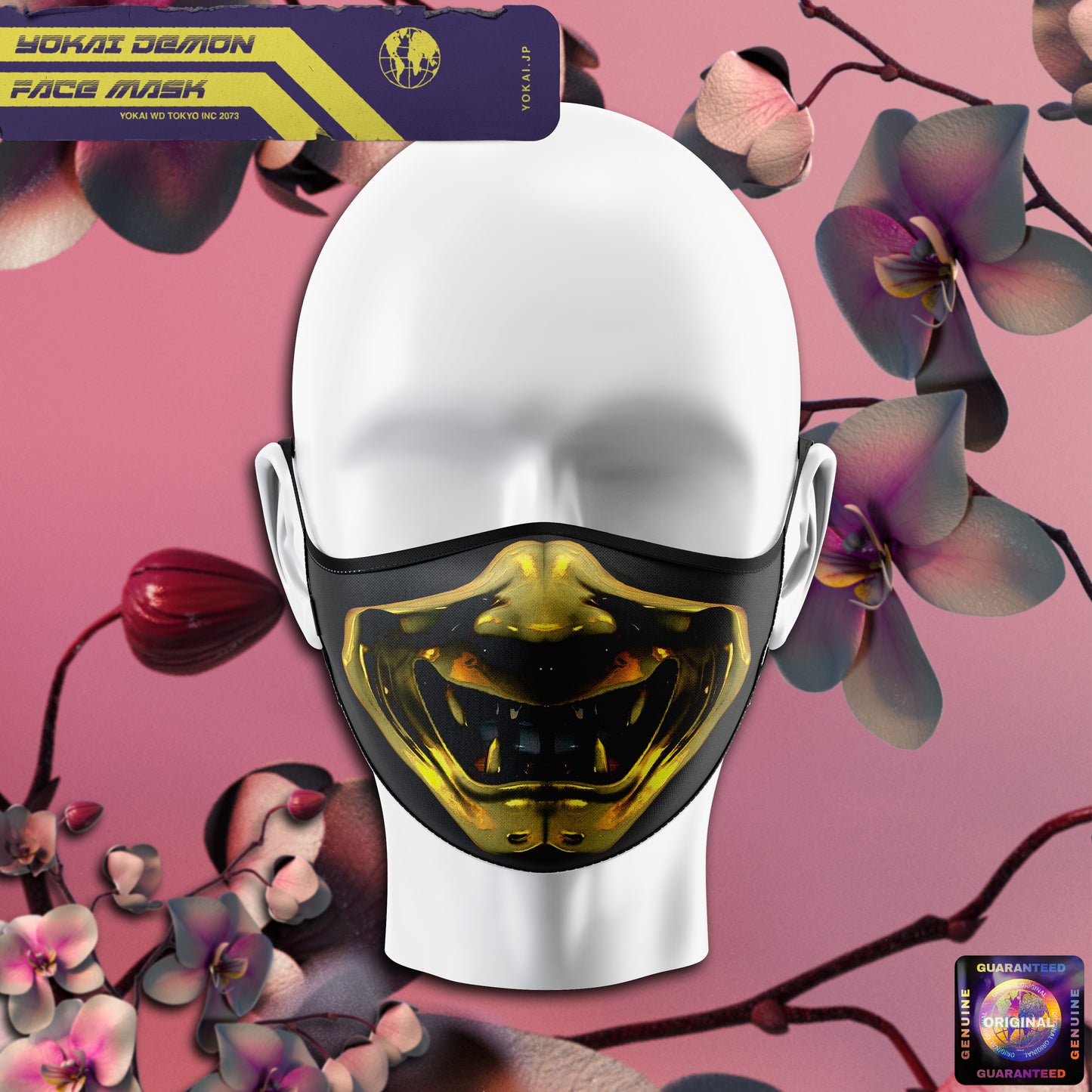 Yokai Demon Face Mask