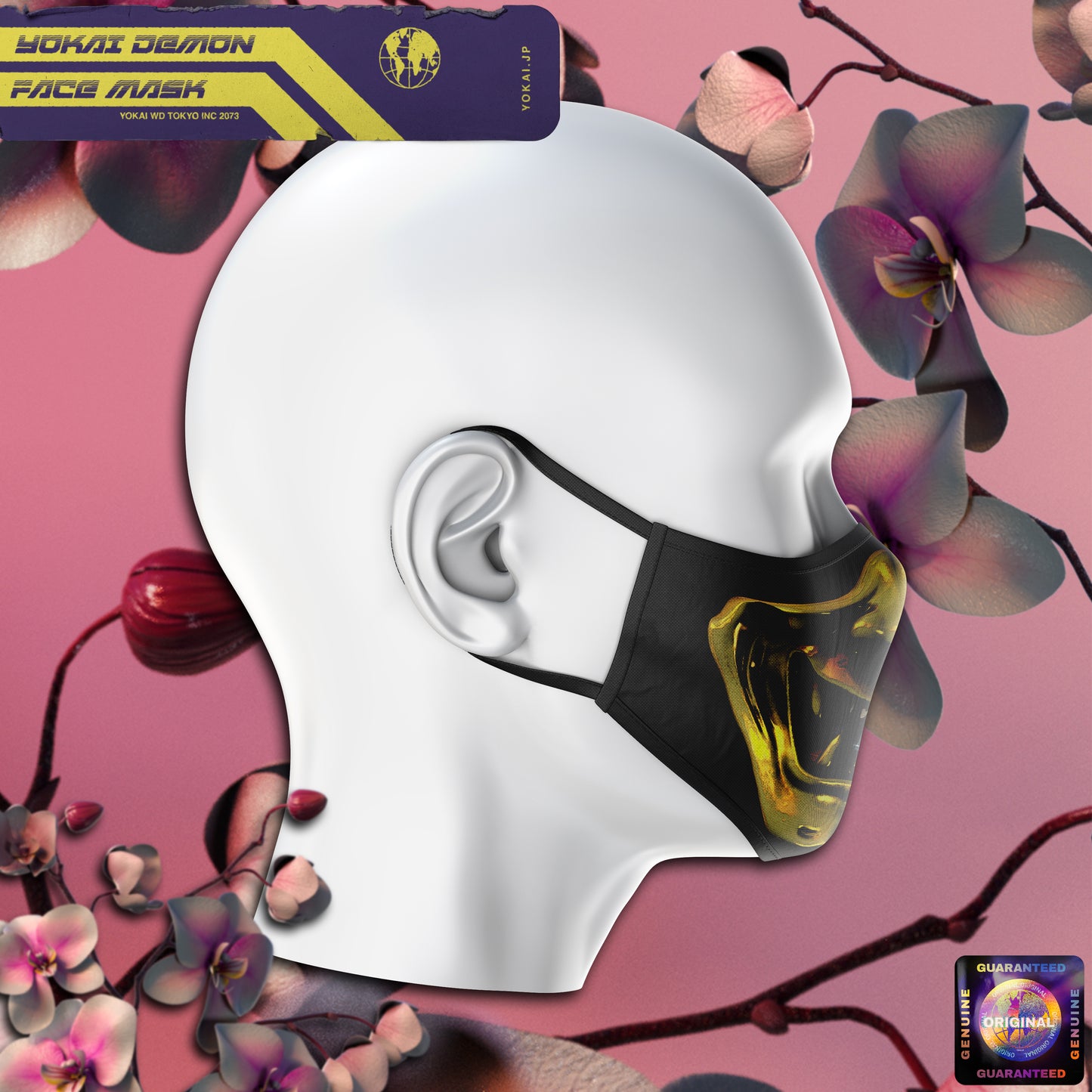 Yokai Demon Face Mask