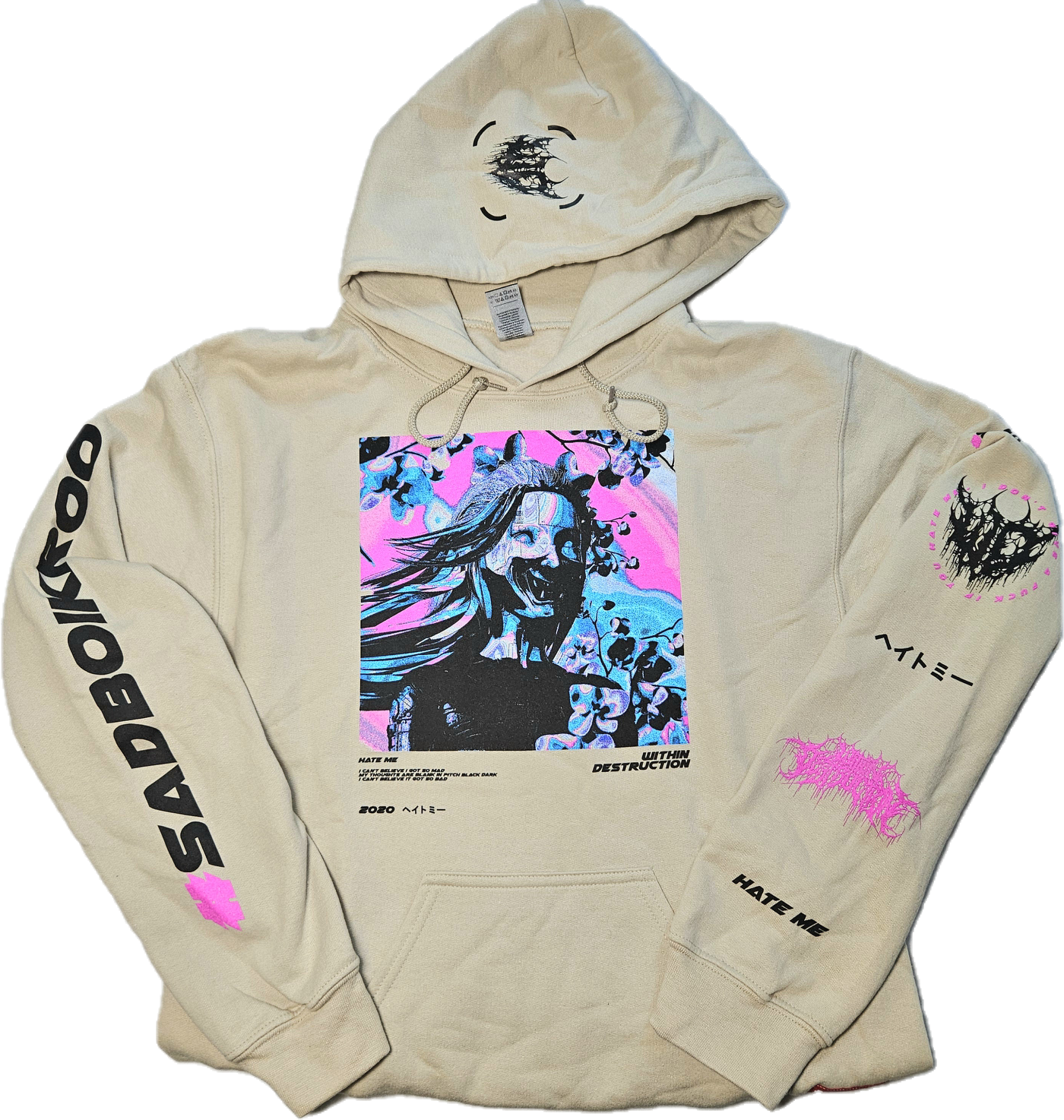 Yokai Hoodie Beige