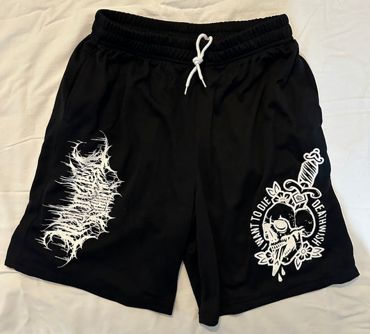 Dagger x Skull Shorts