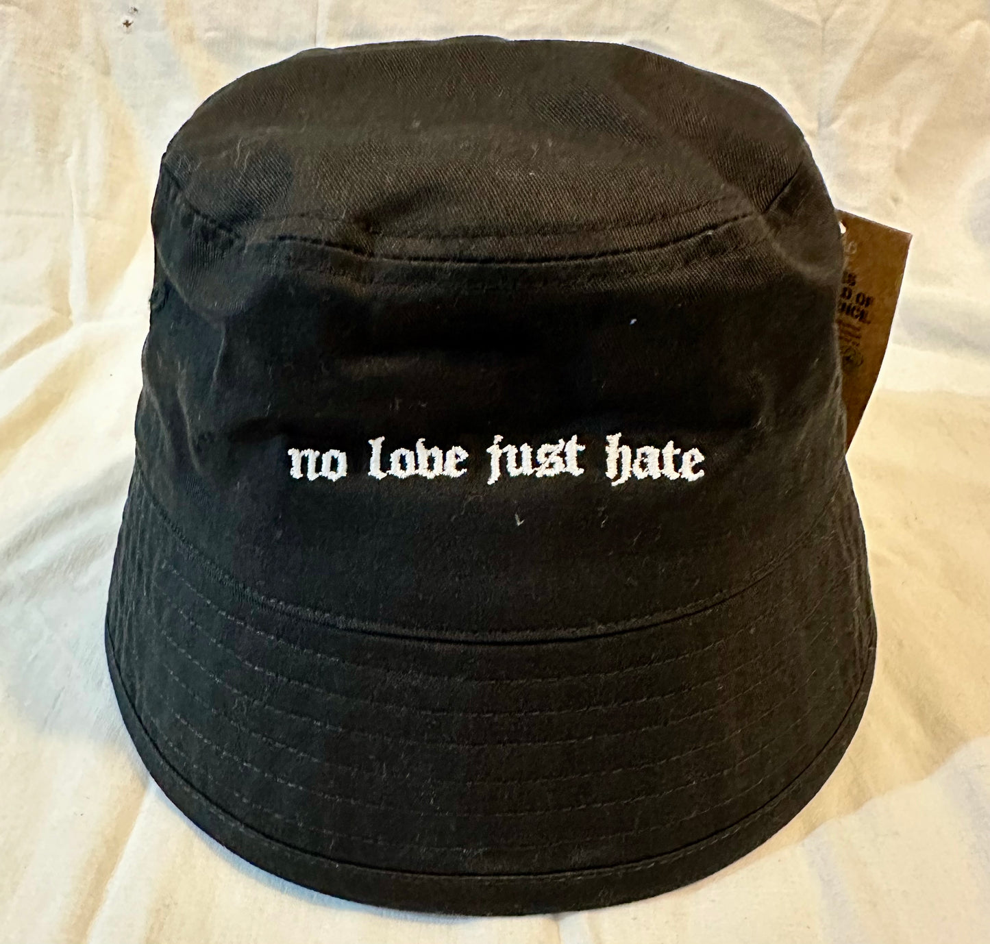 No Love Just Hate Bucket Hat