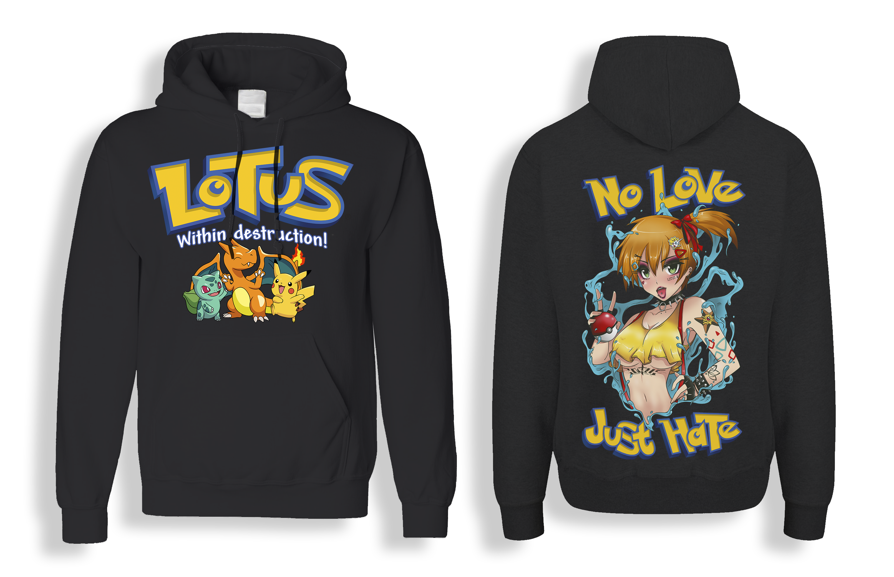 Wd Merch WD Lotus x Pokemon Hoodie – Within Destruction
