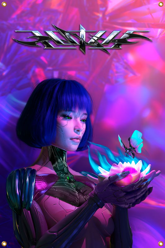 LOTUS Artwork Wall Flag